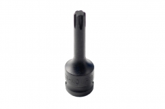 Cr-Mo 1/2" Dr. 75mmL Ribe Polydrive Impact Socket Bits Option:R5-6-7-8-9-10-11-12-14