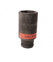 King Tony Cr-Mo 1/2" Dr. 6pt SAE/AF Imperial Deep Impact Socket Option:1/2"-1.1/8"