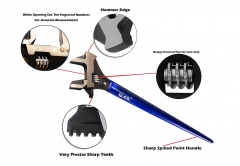 4-in-1 Multi-Spud 405mm Podger Rigger's Adjust Pipe Wrench Construction Shifter