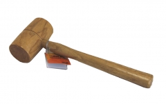 Double Face Wood Wooden Mallet Hammer for Carpentry Furniture Option: 60mm/70mm