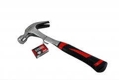 Claw Hammer One-piece-all Solid Steel Resist-Shock Handle Option:16/20/24oz