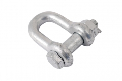 4.75T 3/4" Heavy Duty Shackle Trailer Truck Option: Bow Shackle, D-Shackle