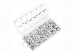 150pc Wing Nut Assortment 6 Metric Sizes Kit: 0.5-1.75mm M5,M6,M8