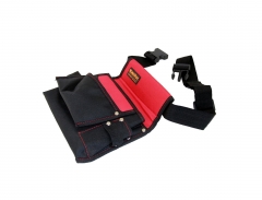 Heavy Duty 3 Pockets Nail & Tool Waist Bag with Belt Carpenter Electrician