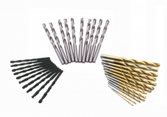 HSS Twisted Drill Bits Soft Metal Plastic Wood Drillbit Size Options