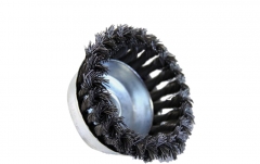 Crimped / Knotted (Twisted) Steel Wire Wheel Disc Cup Brush 65/75/100/150mm