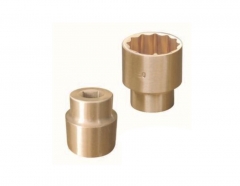 Non-Sparking Sparkproof Al-Br Alloy Brass 3/4"Dr 12PT Socket Spark Proof