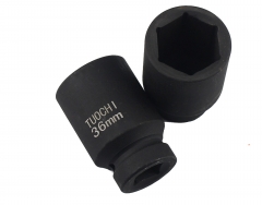 3/4" Dr. Cr-Mo 6PT 78mm Deep Impact Socket Metric Size: 17mm-50mm