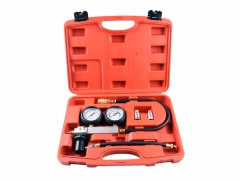 Petrol Engine Cylinder Leak Down Tester Compression Leakage Detector Kit