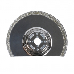 Diamond Carbide Quick Change Function Tool Cutting Ceramic Half Round Multi Machine Saw Blade Dia. 85mm