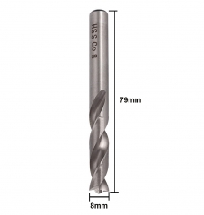 HSS Co Cobalt Drill Bits Spot Welds Cutter Remover 79mmLx8mmD