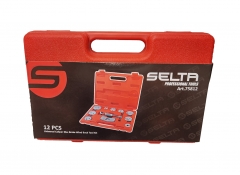 Selta Taiwan 12pc Brake Piston Wind Back Caliper Rewind Tool Kit