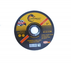 Industry 125x1.2x22.23mm Ultra Slim Stainless Steel INOX Metal Cutting Disc Wheel