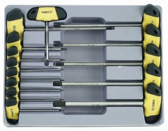 FORCE 2141 / 2141T T6-T55 14pc Star Torx / Tamperproof Screwdriver T Handle Set