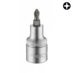 Force 3/8" Dr. 50mmL Screwdriver Socket Bits Phillip: #2,#3