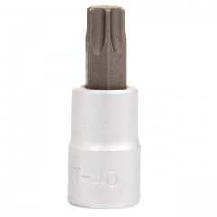 Force 1/4" Drive Torx Star Bit Socket Individual: T8-T40x32mmL, T30x90mmL