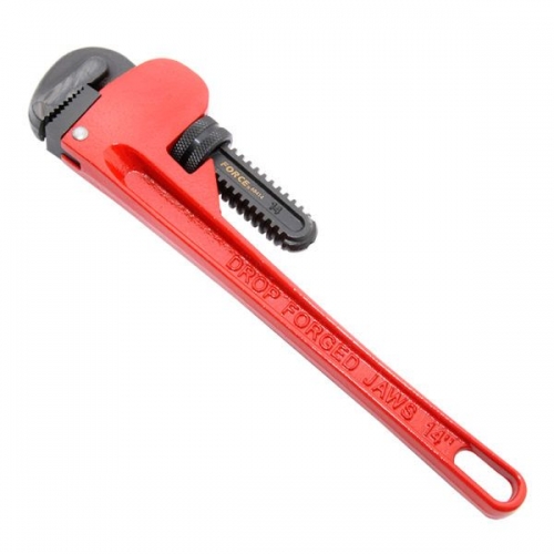 Force 684 Heavy Duty Steel Pipe Wrench Plumbing Adjustable Monkey Shifter