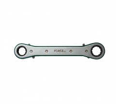Force 824 Reversible Two Way Double Ratchet Ring Spanner Gear Wrench Metric