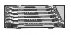 Force T5052 26-32mm 5pc Ring and Open Combination Spanner Wrench Set