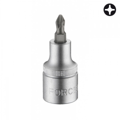 Force / King Tony S2 Steel 3/8" Dr. Phillip Flat Slotted Socket Bits Individual:8,10mm