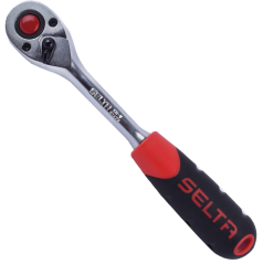 Selta Taiwan 72T Quick Release Reversible Ratchet Handle Option:3/8"-1/2" Dr.