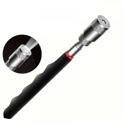 8Lb Pickup 7.7"-31.9'' Stainless Steel Rod Telescopic Magnetic Pick Up Tool LED Light