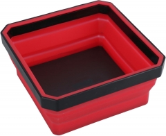 4" Collapsible Magnetic Parts Tray Storage Bowl– 50mm High Folding Storage Bowl