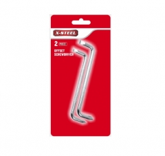 2pc Z Type Offset Double Head Slotted Cross Screwdriver Set