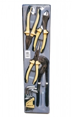 Force C5142 14pc Pliers & Shift Hex Key Wrench Set