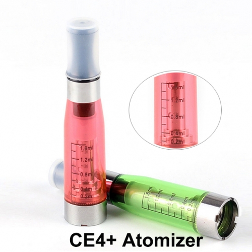 1.6ml eGo CE4+ Atomizers Color ce4 plus Clearomizers for E-cigarette Batteries