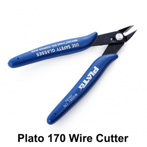 Plato 170 Wire Cutter Nipper Mini Plier Clamp Cutting Shears Tool For RDA Heating Coil Wick Rebuildable Atomizers
