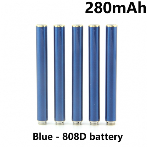 Blue Color 280mAh 808D Auto Battery With Bottom Diamond