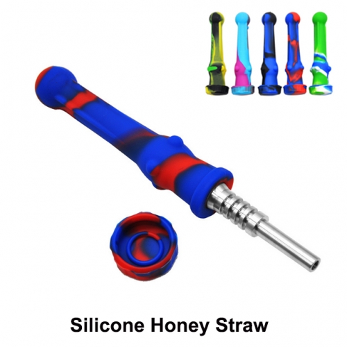 Silicone Nectar Collector / Silicone Honey Straw