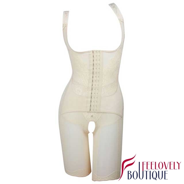 Underbust Slimming Body Shaper With Mid Thigh Shaper