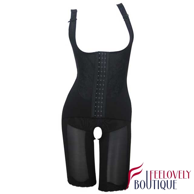 Underbust Slimming Body Shaper With Mid Thigh Shaper