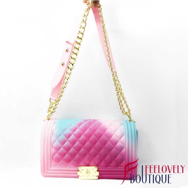 Jelly Chained Messenger Bag