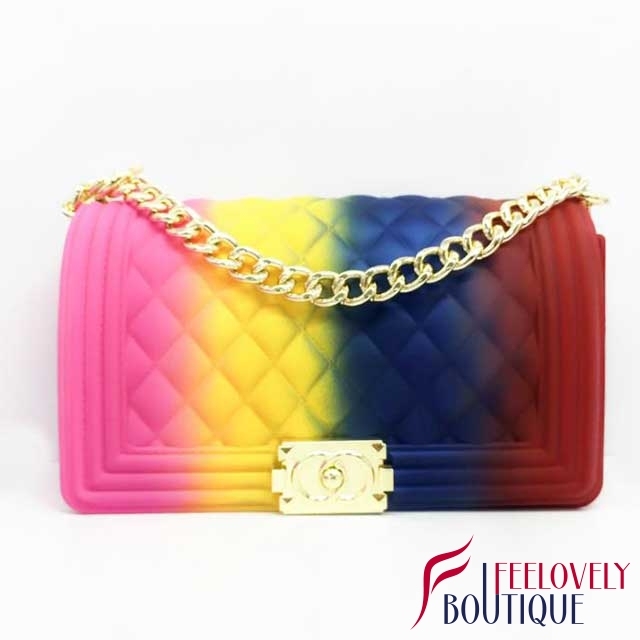 Jelly Chained Messenger Bag