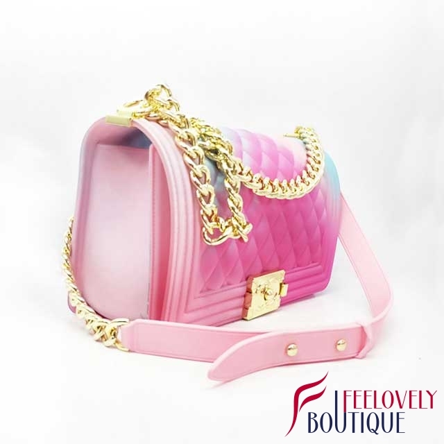 Jelly Chained Messenger Bag