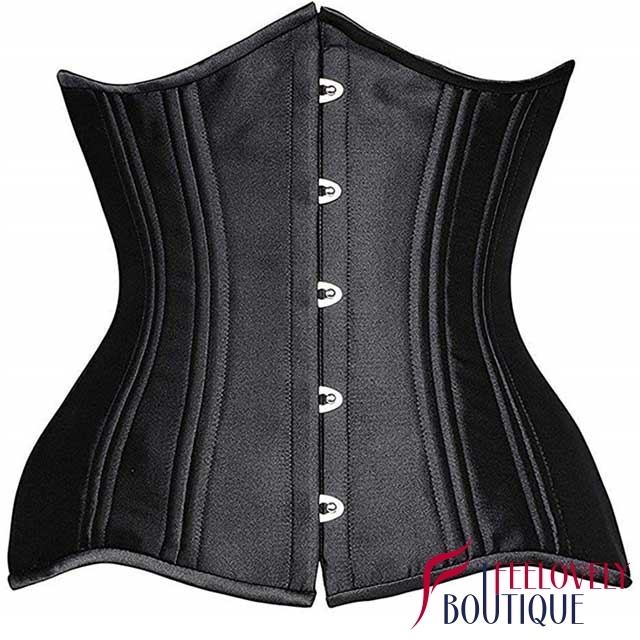 Satin Steel Boned Waist Training Corset