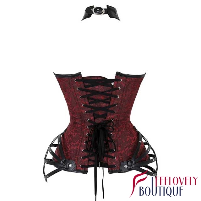 Choker Brocade Gothic Steampunk Corset