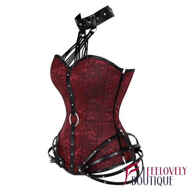 Choker Brocade Gothic Steampunk Corset