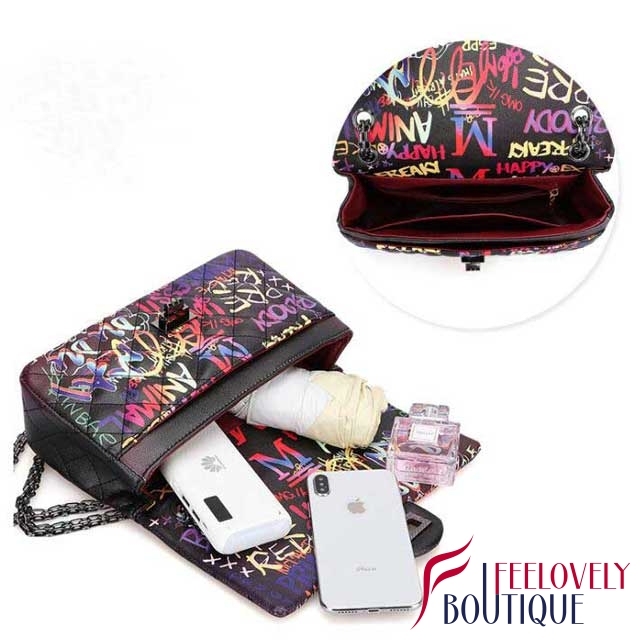 Graffiti Women Crossbody Bag