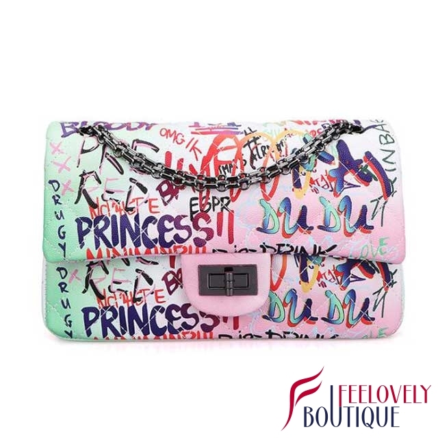 Graffiti Women Crossbody Bag