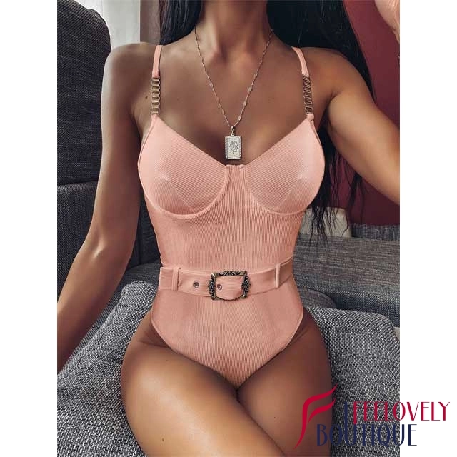 Ribbed Bodysuit Swimsuit