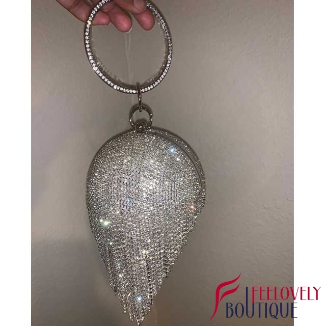 Diamond Chandelier Evening Bag