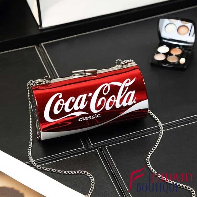 Cola Chained Crossbody Bag