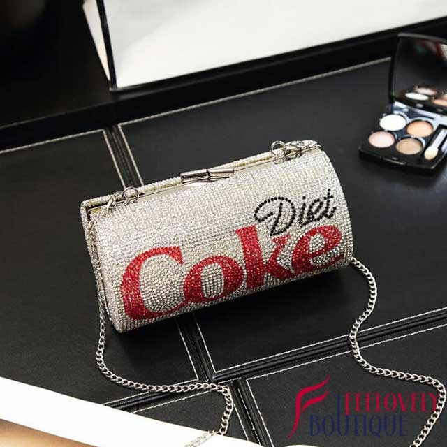 Cola Chained Crossbody Bag