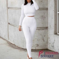 Long Sleeve Skinny Jogger Set