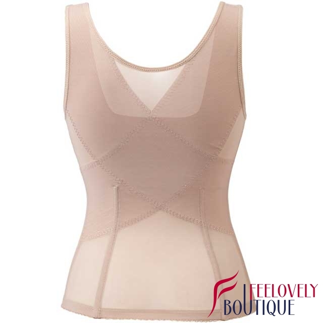 Hook And Eye Tummy Trimmer Body Shaper