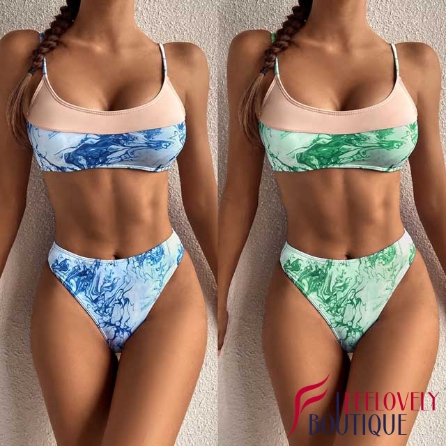 Tie Dye Bikini Swimsuit